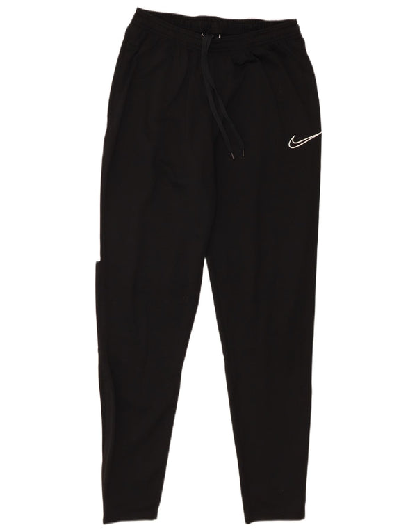 Pantaloni da tuta Nike Dri Fit da uomo, poliestere color block medio nero