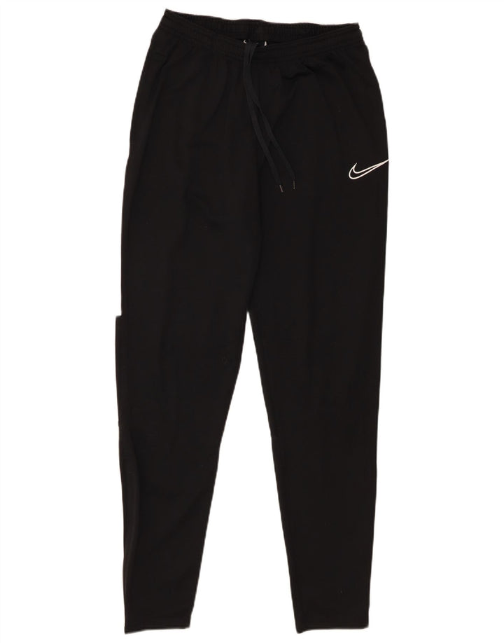 Pantaloni da tuta Nike Dri Fit da uomo, poliestere color block medio nero