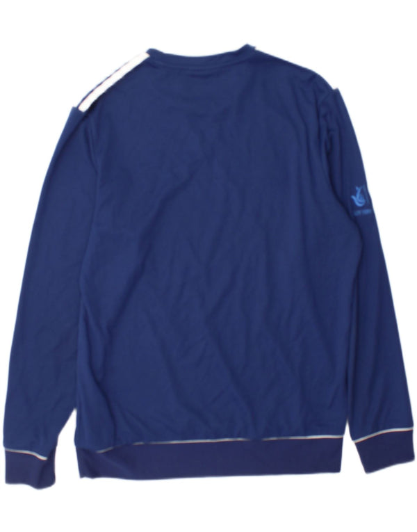 Adidas Mens Climacool Graphic Top Long Sleeve UK 42/44 Large Navy Blue