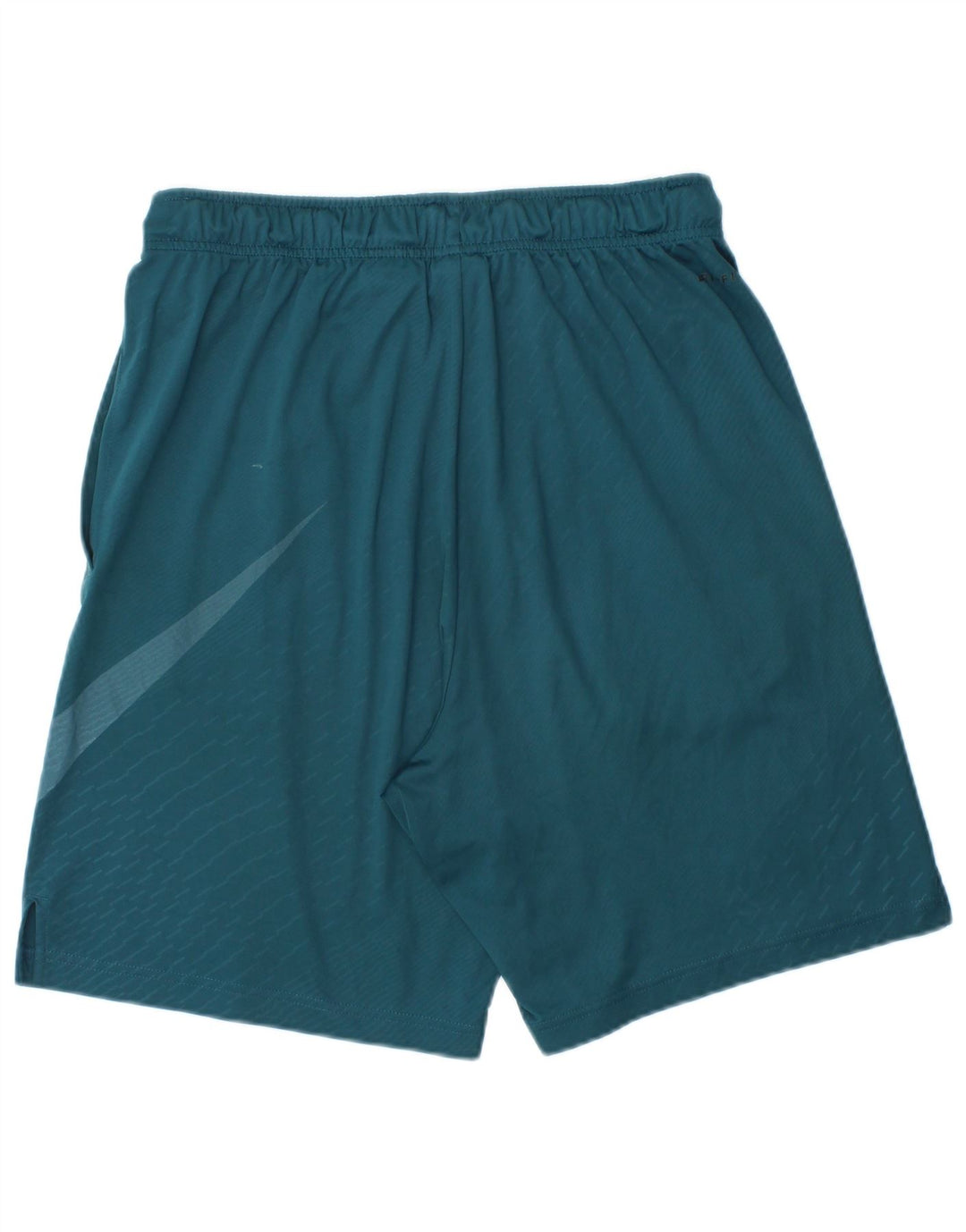 Pantaloncini sportivi Nike Dri Fit Graphic da uomo in poliestere a righe blu medio