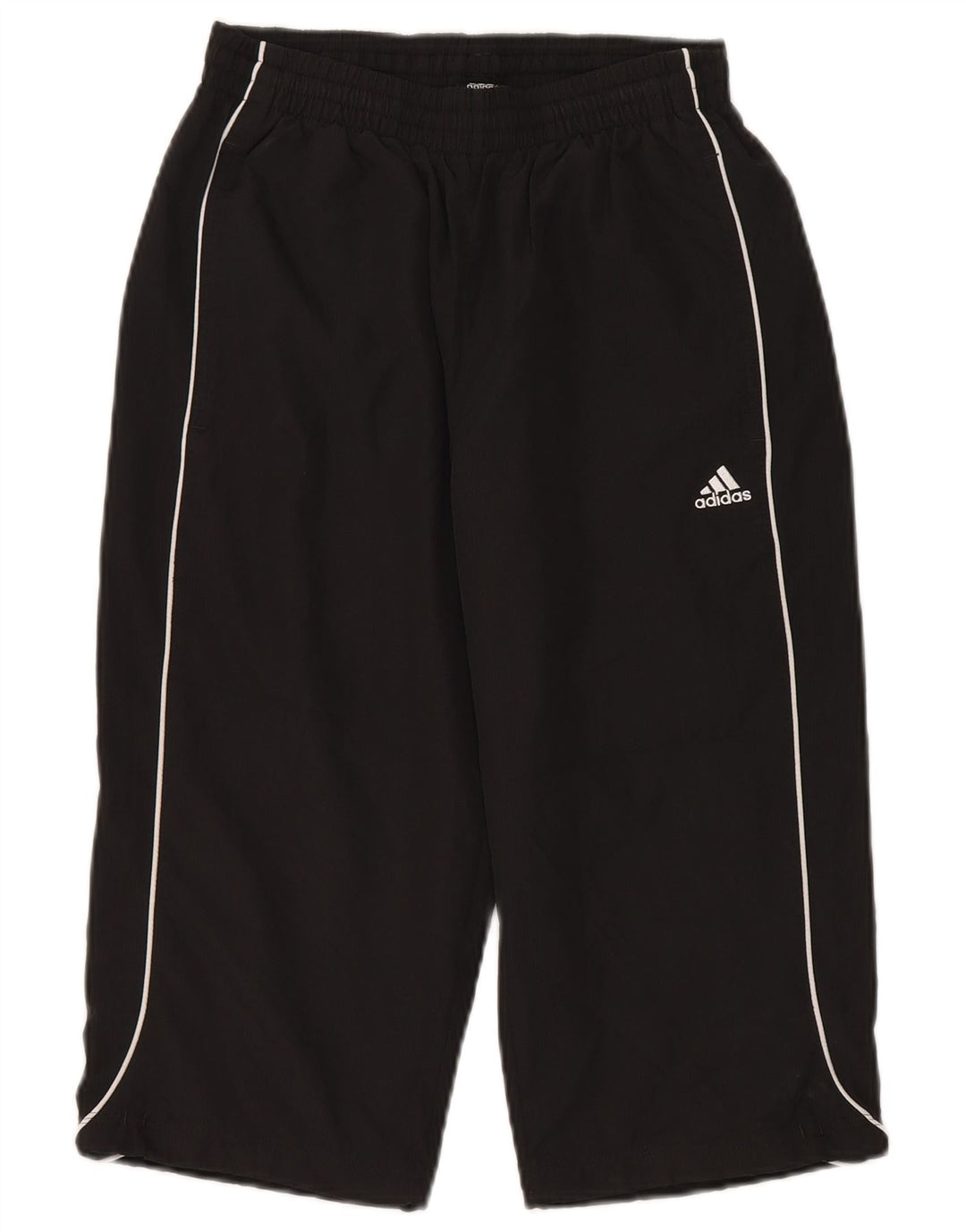 Pantaloncini sportivi Adidas Climalite Bermuda da ragazzo 15-16 anni in poliestere nero