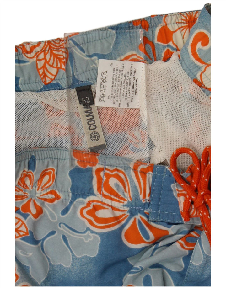 Pantaloncini da bagno da uomo Colmar EU 52 Large Blu Floreale Poliammide