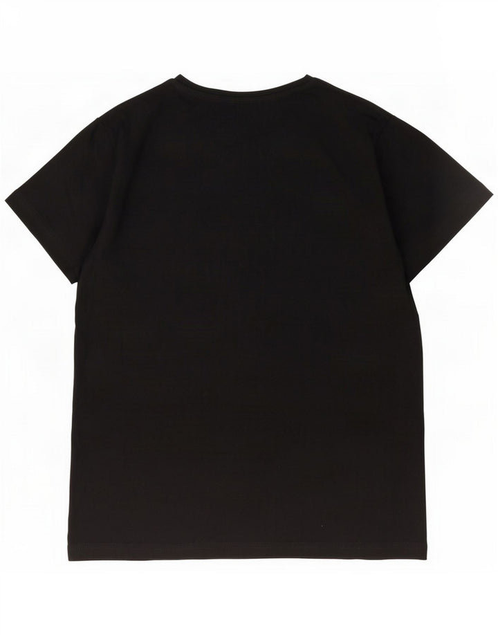 T-shirt da uomo Lyle & Scott Top in cotone nero medio