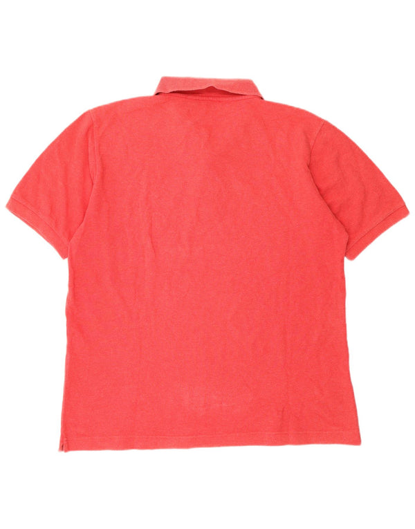 Polo Kappa Uomo Small Rossa In Cotone