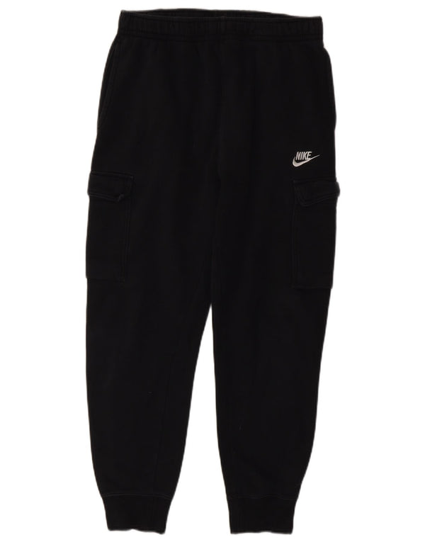 Pantaloni da tuta Nike da donna Cargo Joggers UK 10 piccoli cotone nero