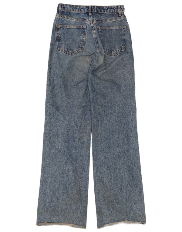 Jeans Zara da donna a gamba larga EU 36 XS W26 L33 Blu
