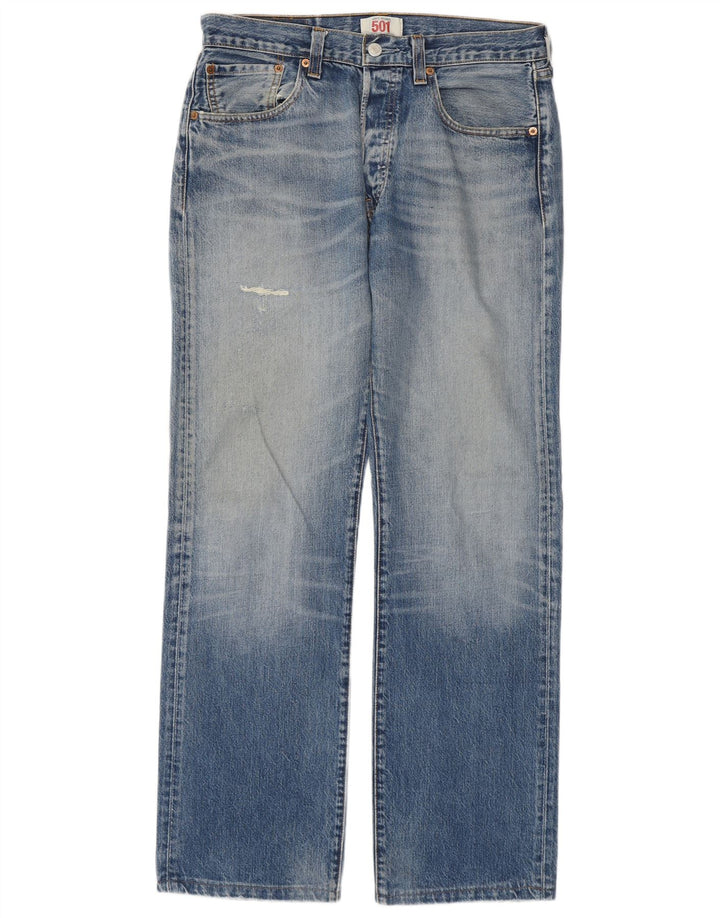 Levi's Uomo 501 Jeans dritti W32 L30 Cotone Blu