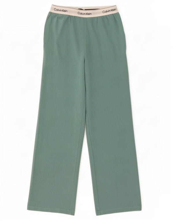 Pantaloni da tuta da donna Calvin Klein UK 10 Small Green Colourblock