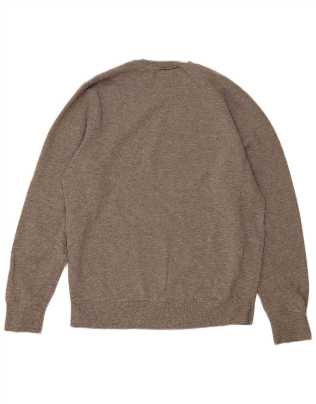 Felpa da uomo New Balance Maglione grande cotone chiazzato grigio
