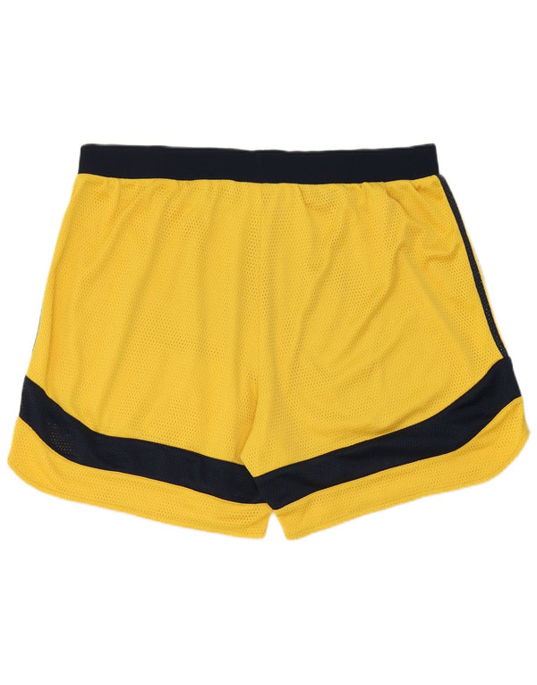 Pantaloncini sportivi grafici da uomo Adidas XL color block giallo