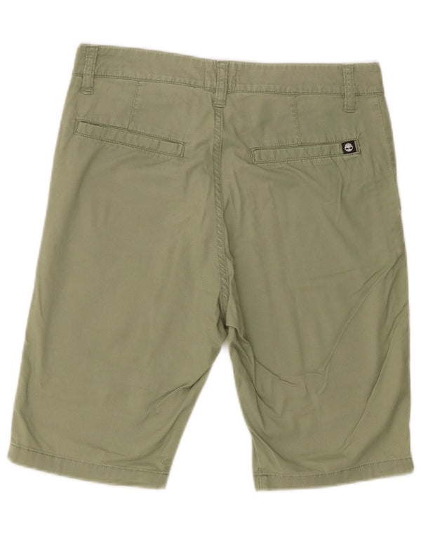 Pantaloncini chino da bambino Timberland 13-14 anni W30 verdi