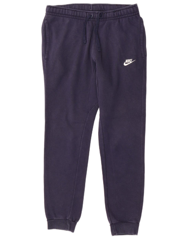 Pantaloni da tuta da uomo Nike Joggers piccoli in cotone blu navy