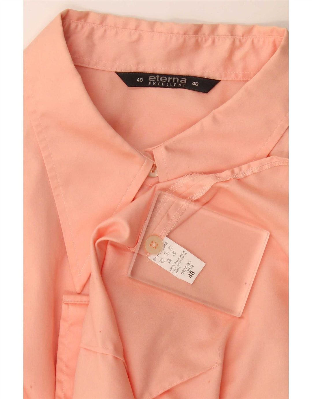 Camicia Donna Eterna IT 48 XL Cotone Rosa