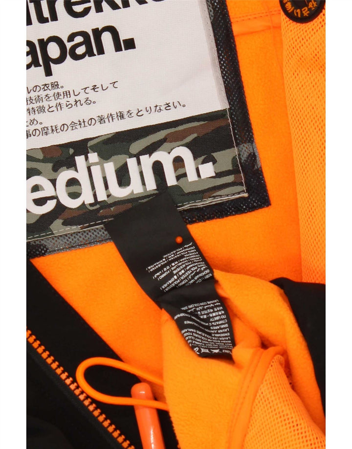 Giacca a vento da uomo Superdry The Windtrekker Graphic Windbreaker UK 38 Medium Black