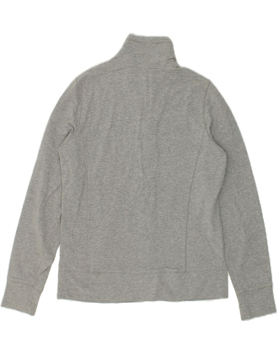 L.L.BEAN Womens Tracksuit Top Jacket UK 14 Medium Grey Cotton Vintage L.L.Bean and Second-Hand L.L.Bean from Messina Hembry 