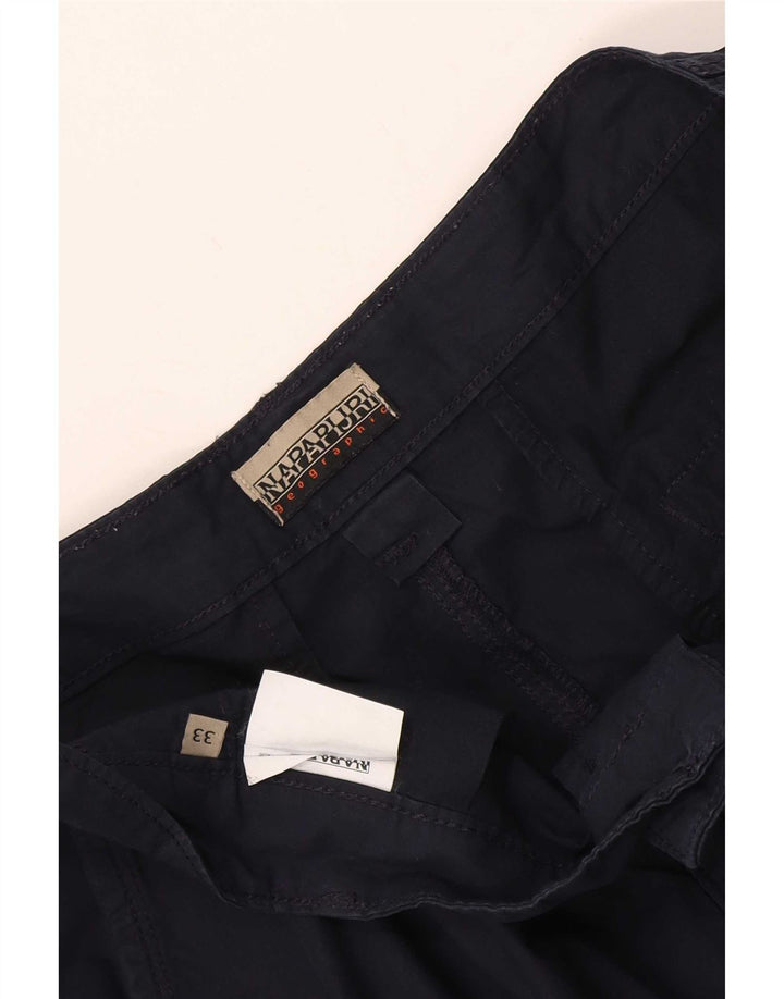 Pantaloncini chino da uomo Napapijri W33 medio blu navy