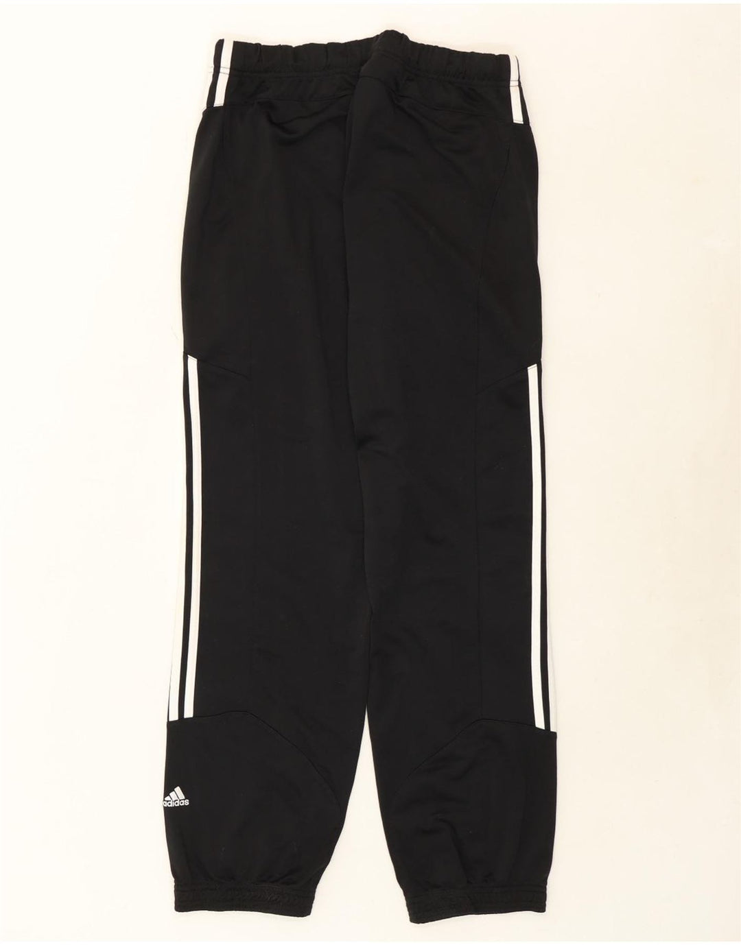 ADIDAS Mens Tracksuit Trousers Joggers Large Black Polyester Vintage Adidas and Second-Hand Adidas from Messina Hembry 