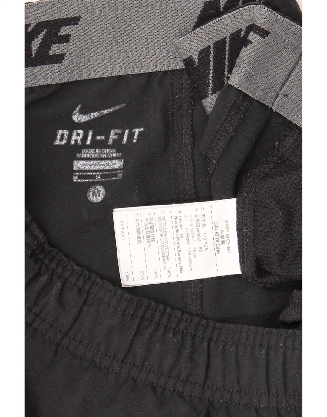 Pantaloni da tuta da uomo Nike Medium Nero Poliestere