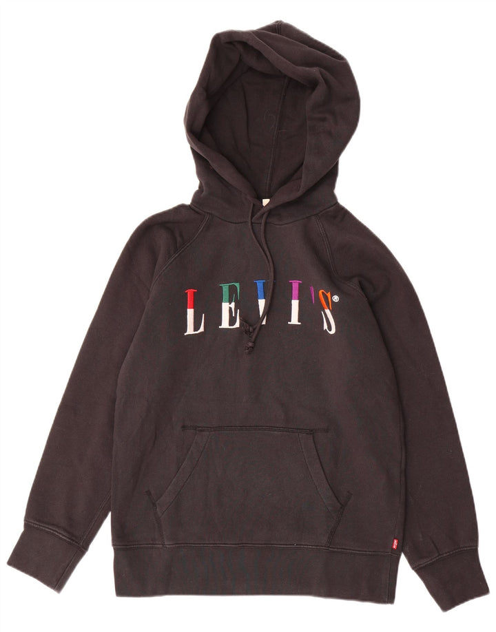 Maglione con cappuccio vestibilità regolare da uomo Levi's 2XS cotone nero