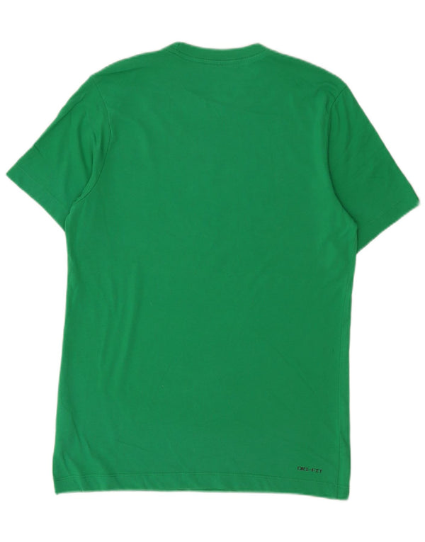 T-shirt grafica da uomo Jordan Top piccola in cotone verde