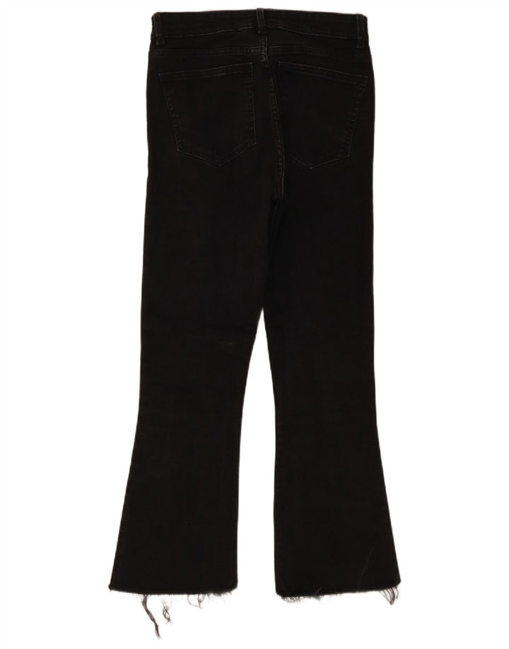 Jeans Bootcut da donna Zara EU 38 piccoli W28 L27 neri
