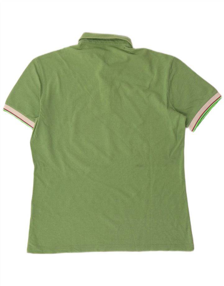 Polo da uomo Fred Perry grande in cotone verde
