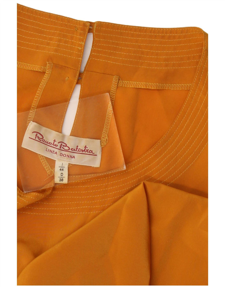 Top Blusa Donna RENATO BALESTRA IT 44 Arancione Medio