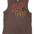 Canotta grafica Nike da ragazzo 13-14 anni XL Grigia