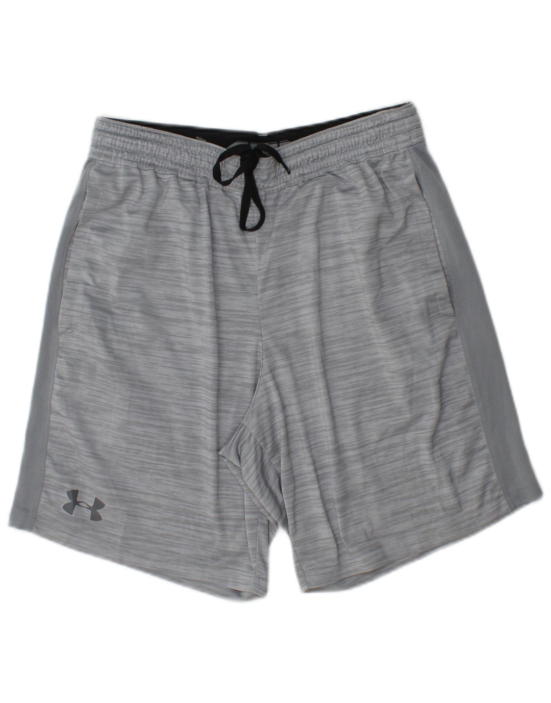 Pantaloncini sportivi Under Armour da uomo Heat Gear grigio medio chiazzato