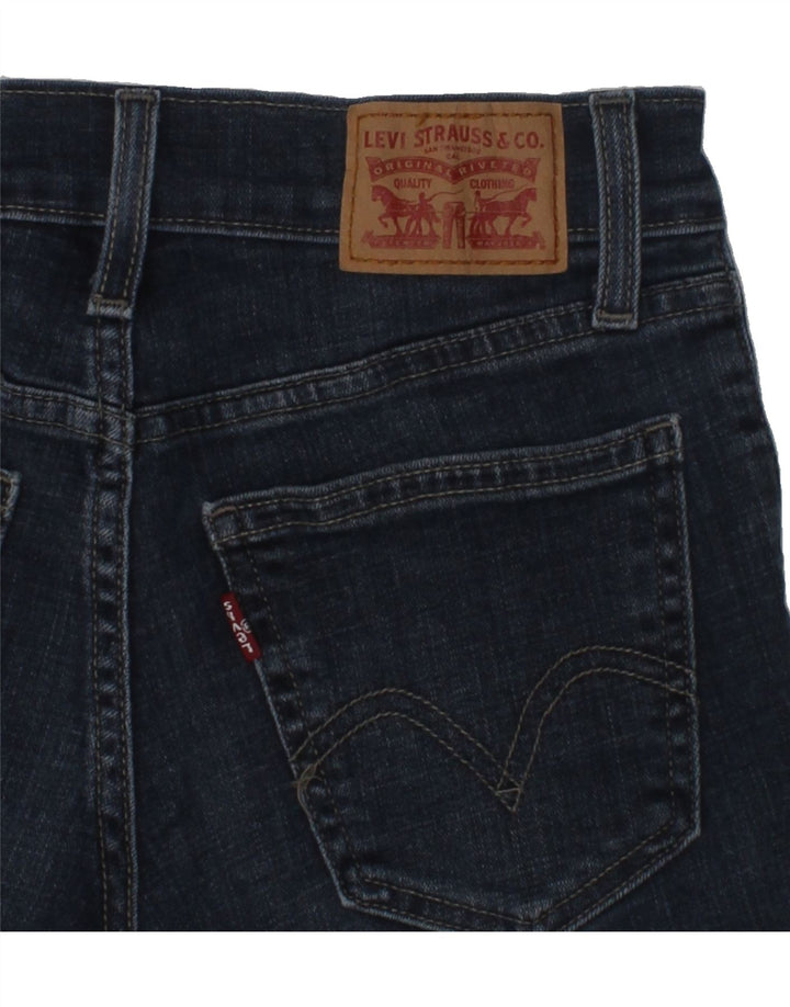 LEVI'S Boys Denim Shorts 9-10 Years W24 Navy Blue Cotton | Vintage Levi's | Thrift | Second-Hand Levi's | Used Clothing | Messina Hembry 