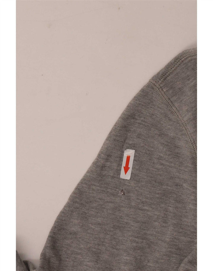 Felpa da uomo Wrangler in cotone chiazzato grigio medio
