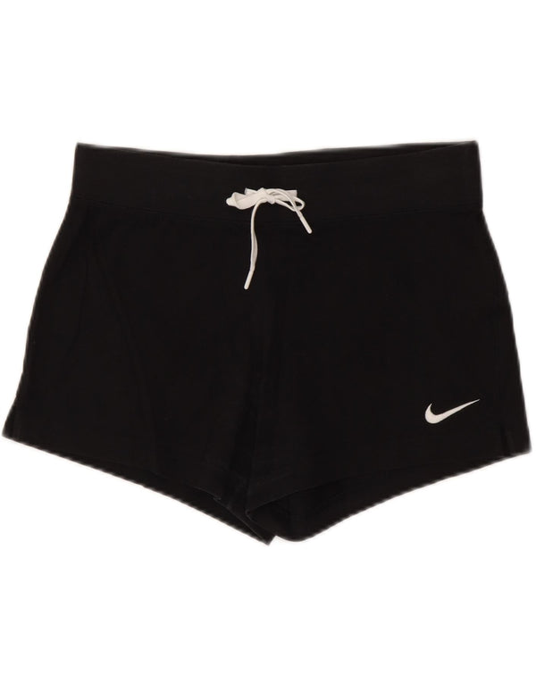 Pantaloncini sportivi da donna NIKE UK 10 piccoli in cotone nero