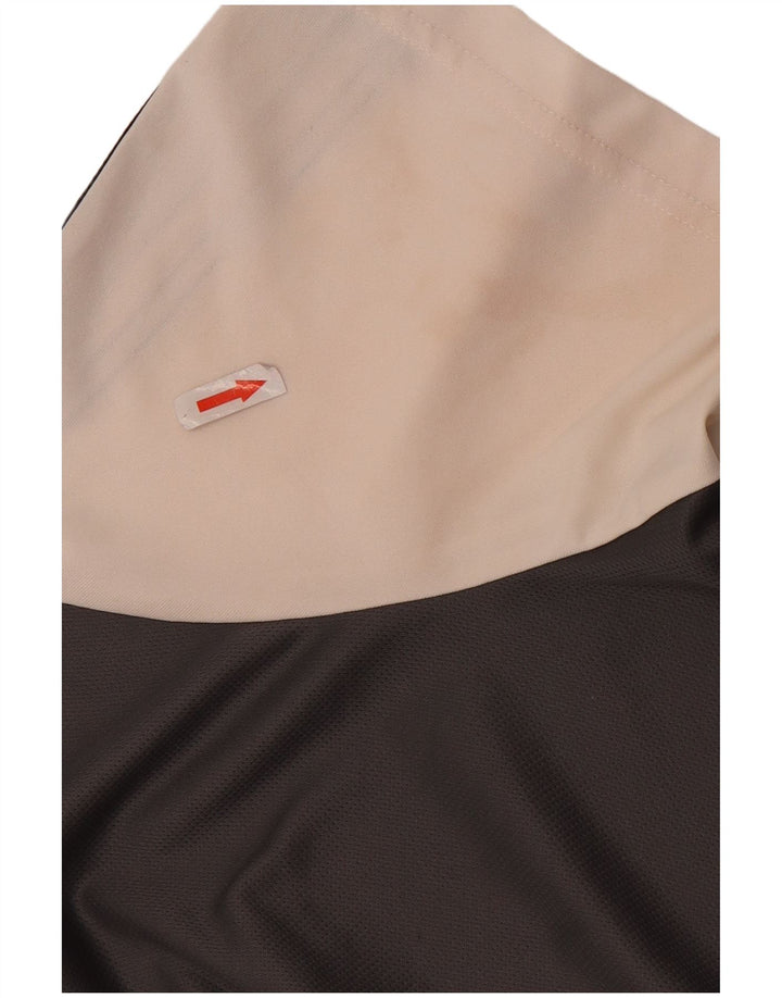 T-shirt Adidas Aeroready da uomo, grande, in poliestere color block bianco