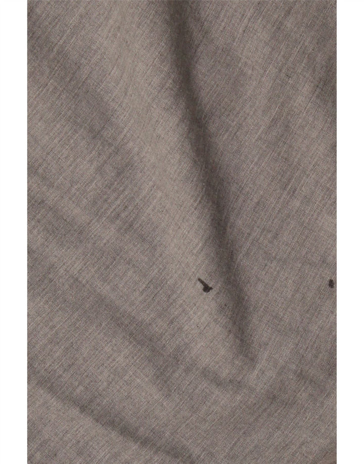 BURBERRY Camicia BRIT da uomo in cotone grigio medio
