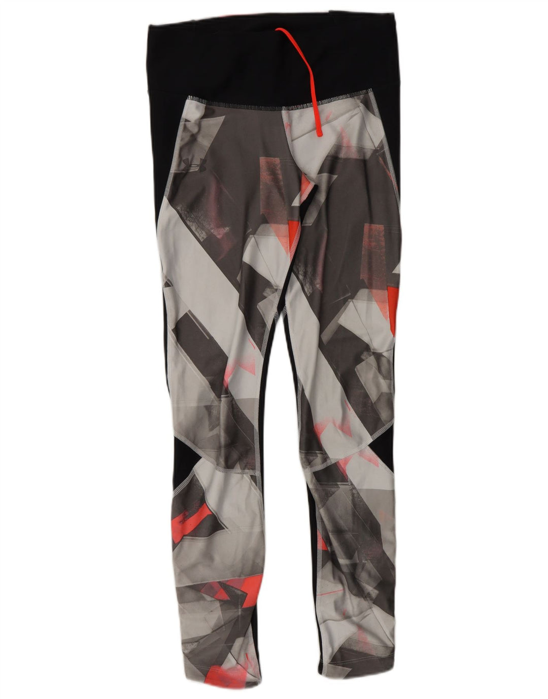 Leggings Heat Gear da donna UNDER ARMOUR UK 12 medio nero geometrico