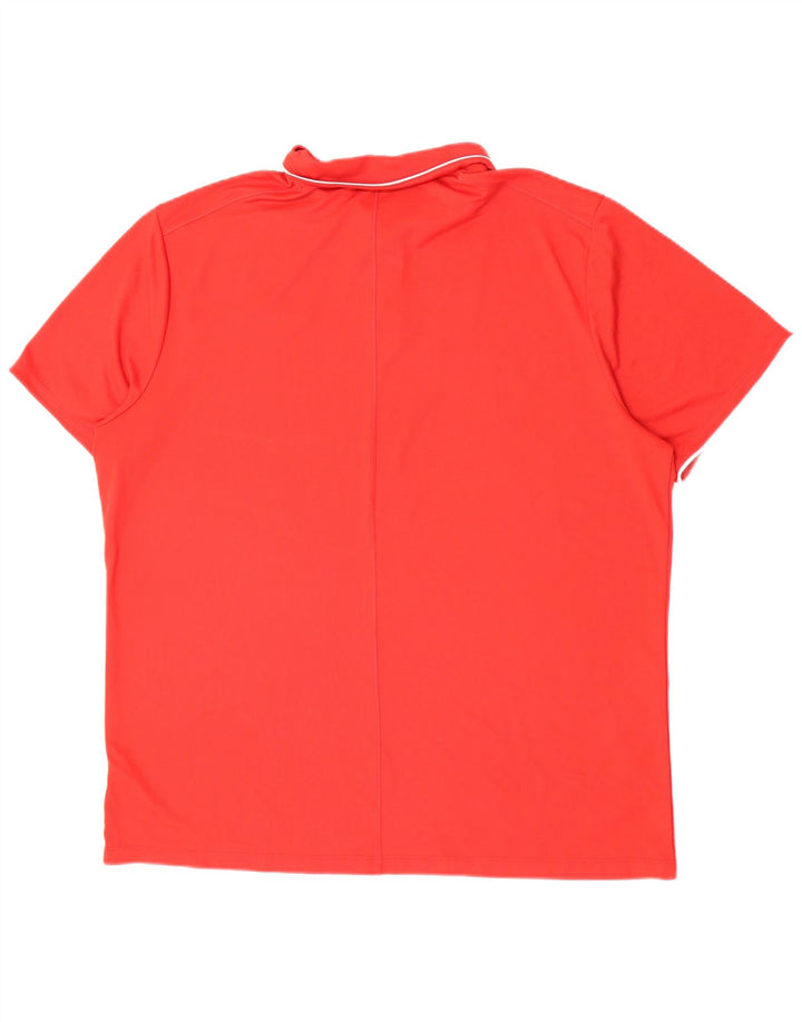 Polo Nike da uomo vestibilità regolare 2XL poliestere rosso