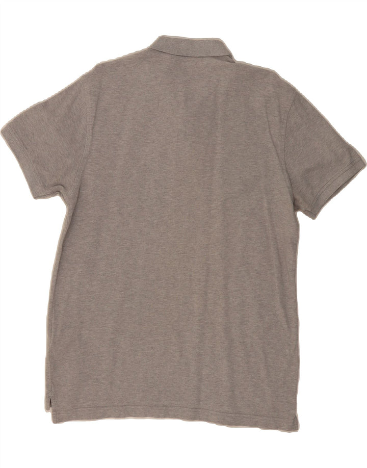 LEVI'S Mens Polo Shirt Large Grey Cotton Vintage Levi's and Second-Hand Levi's from Messina Hembry 