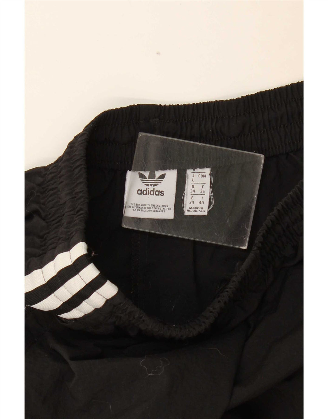 Pantaloni da tuta da donna Adidas Joggers UK 8 Small Poliestere nero