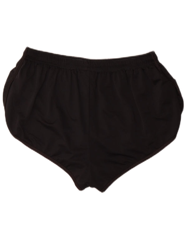 Pantaloncini sportivi grafici da donna Diadora UK 14 Large Nero Poliestere geometrico