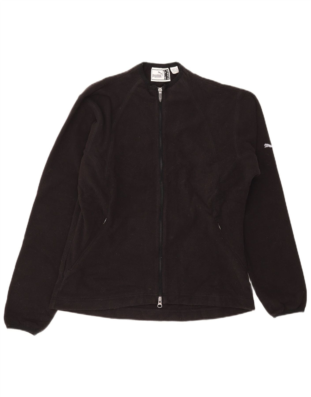 Giacca in pile da donna Puma UK 12 Medium Nero Poliestere