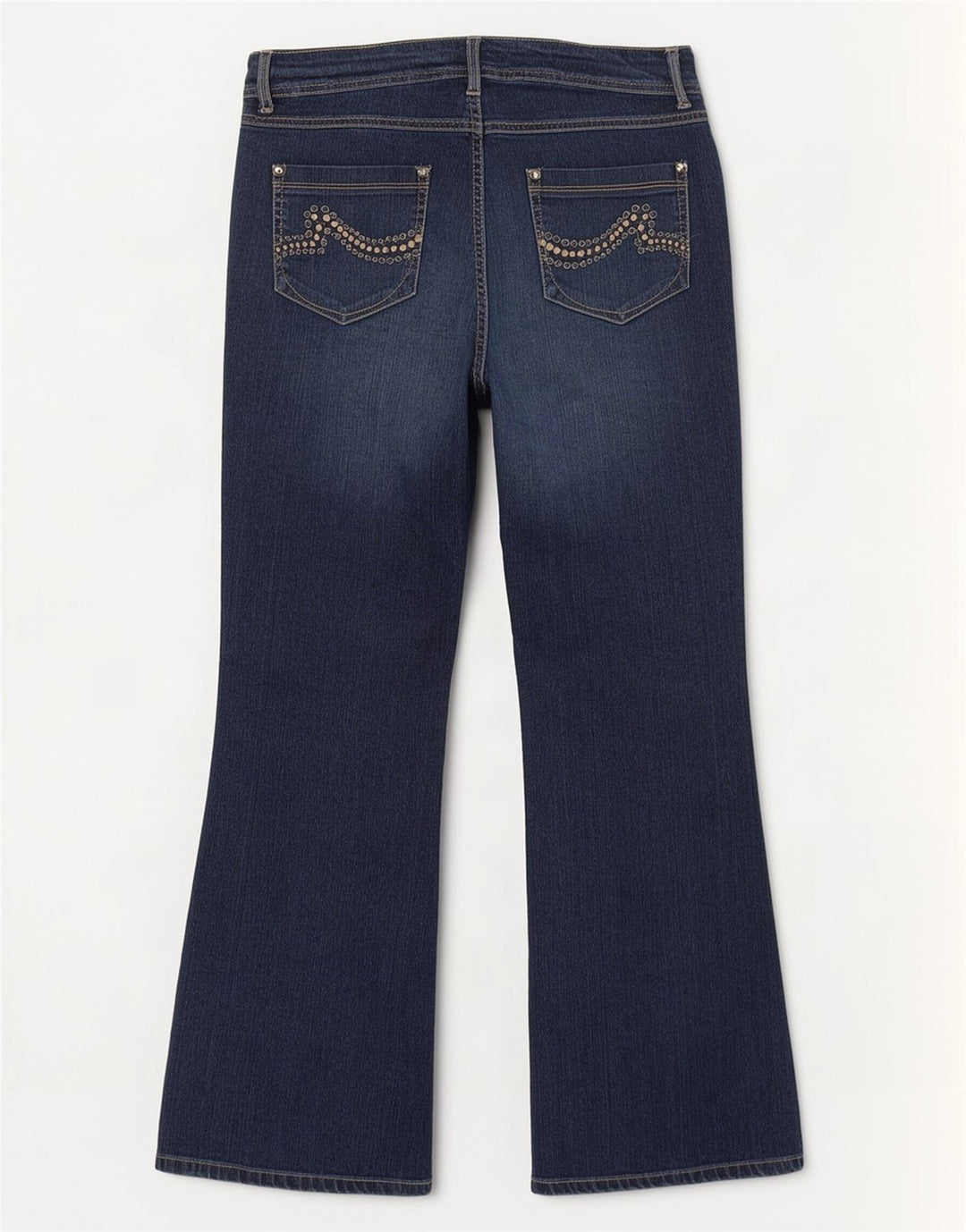 Jeans Bootcut da donna Marks & Spencer UK 16 Large W36 L30 Blu navy