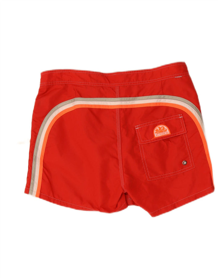 Pantaloncini da bagno da uomo Sundek rosso medio