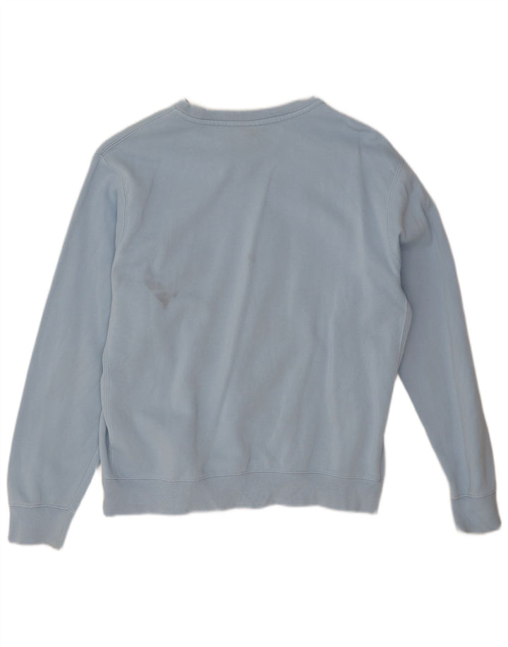 Felpa Nike Uomo Maglione Blu Medio Cotone