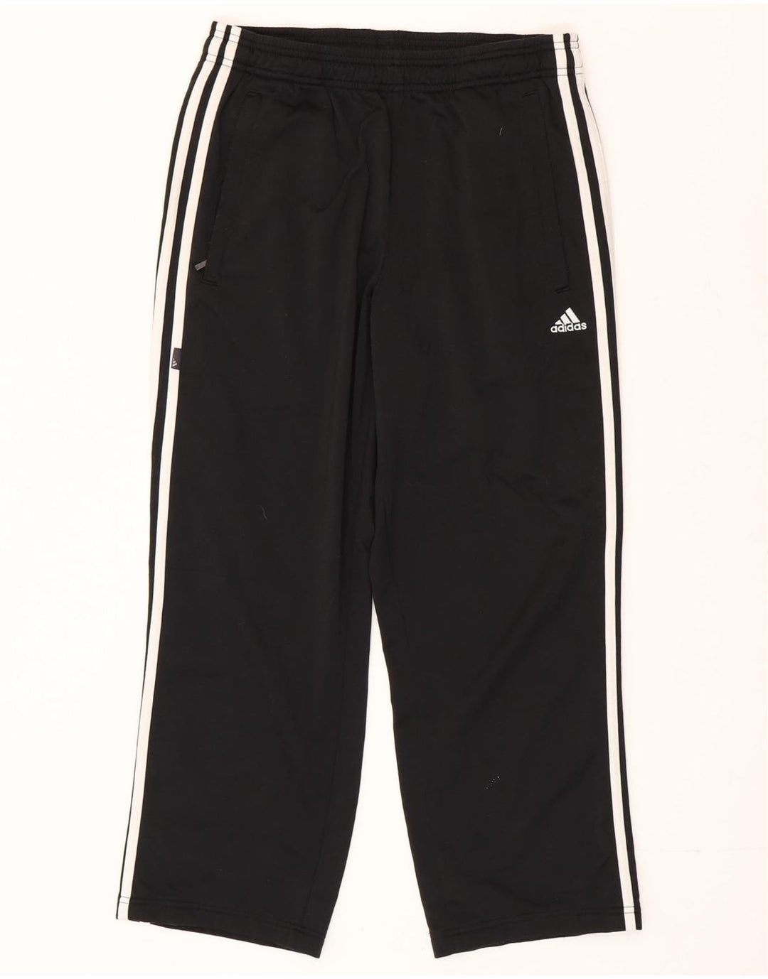 Pantaloni da tuta da uomo Adidas Small neri in poliestere