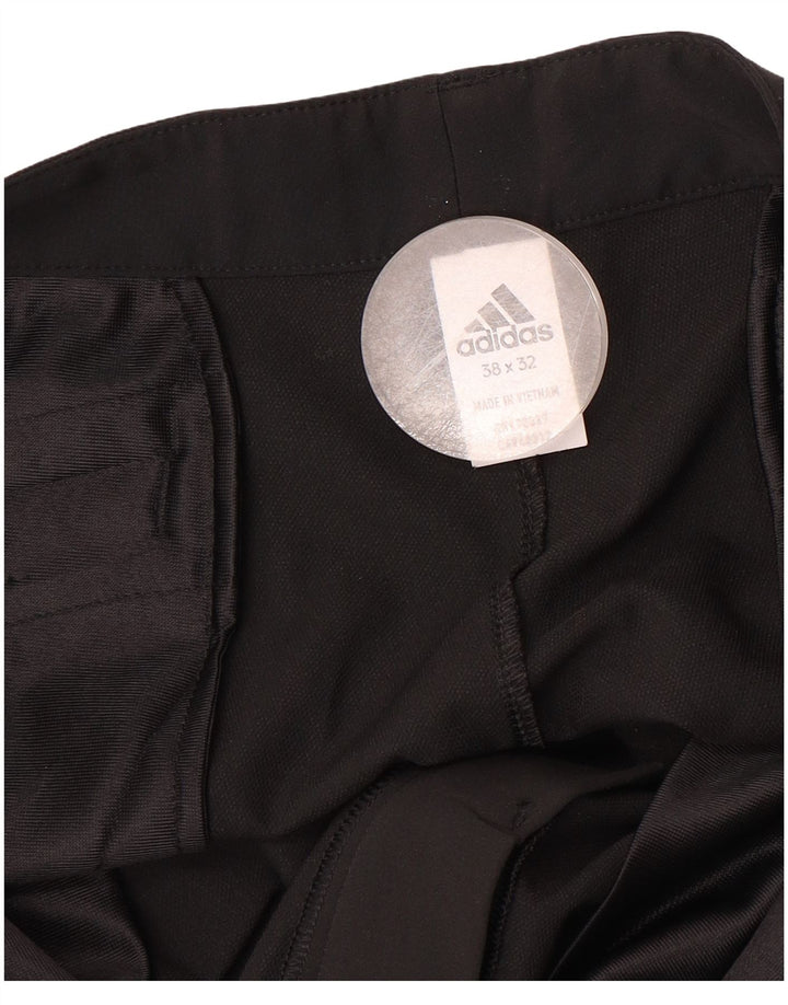 Pantaloni chino slim da uomo ADIDAS W38 L32 neri