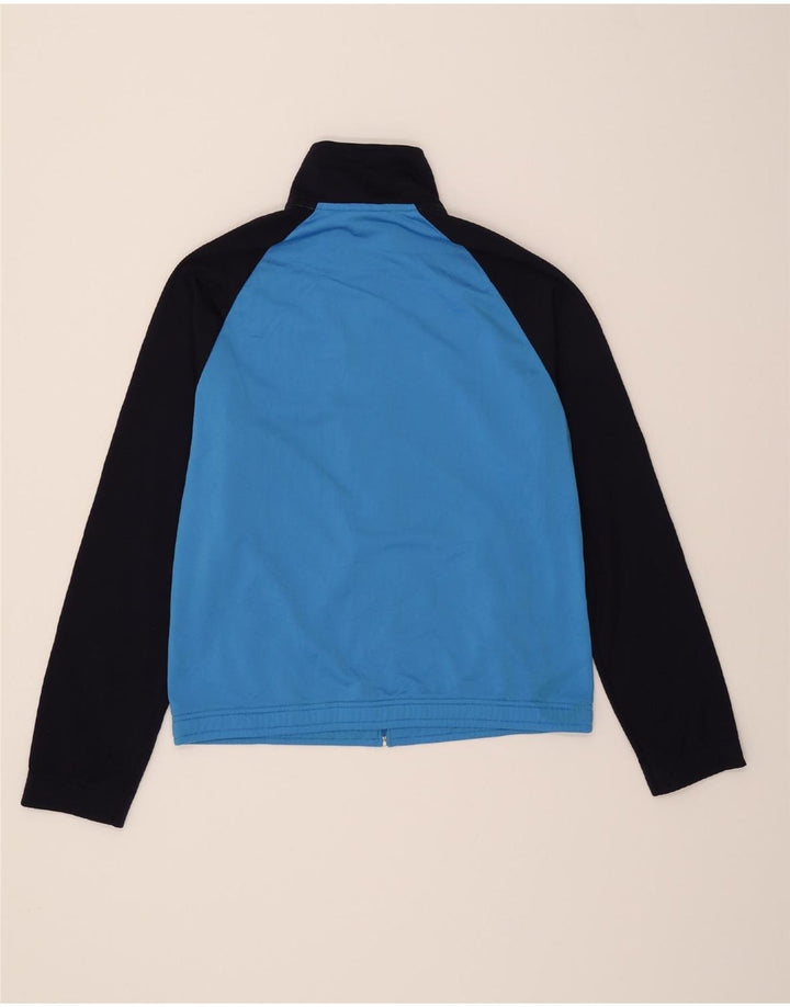 PUMA Mens Tracksuit Top Jacket Medium Blue Colourblock Polyester Vintage Puma and Second-Hand Puma from Messina Hembry 