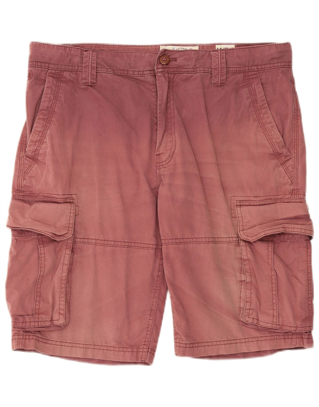 Pantaloncini cargo da uomo Fat Face W34 grandi in cotone rosso