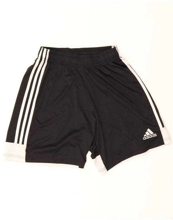 Pantaloncini sportivi Adidas Aeroready da donna UK 12 Medium Black Colourblock