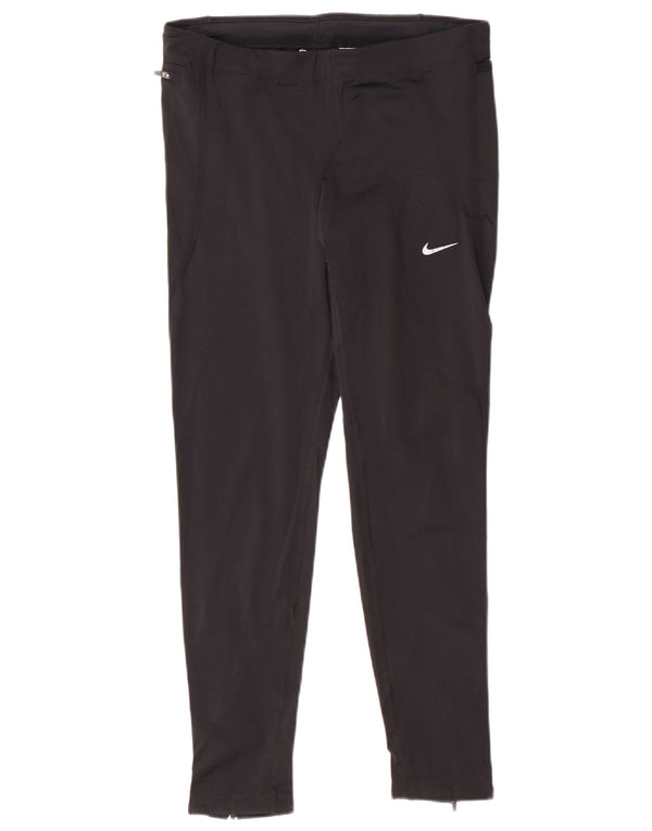 Leggings Nike Dri Fit da donna UK 12 medio nero poliestere