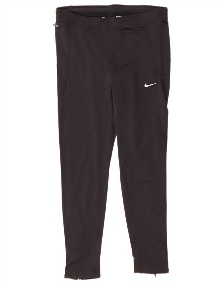 Leggings Nike Dri Fit da donna UK 12 medio nero poliestere